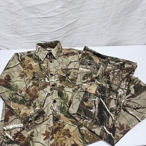 RedHead Camouflage 2-Piece Set Kids Size S Realtree Hunting Shirt and Pants